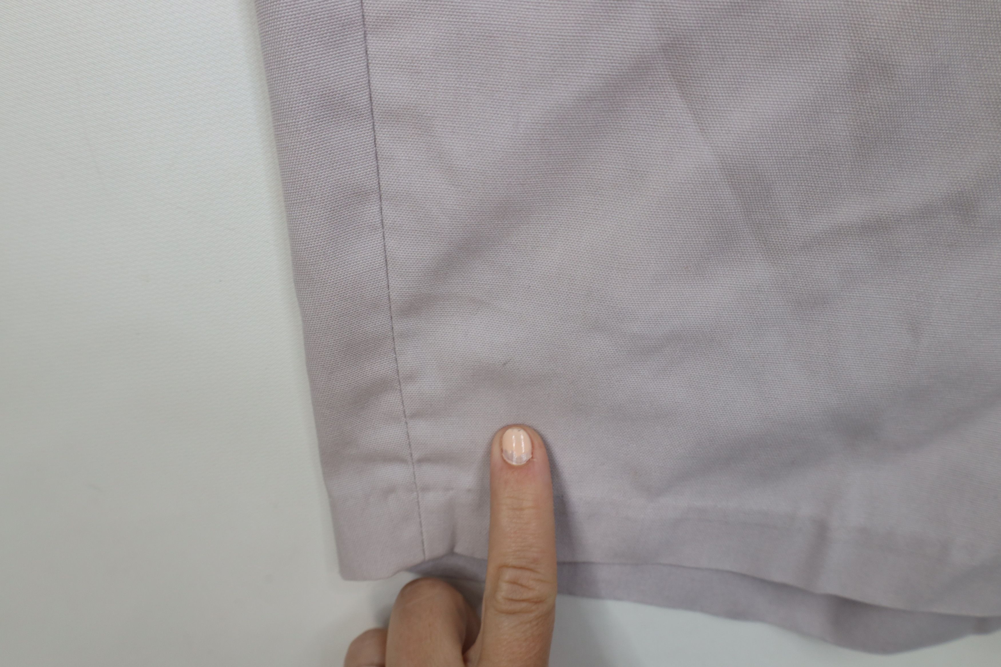 Vintage Vintage 70s Streetwear Above Knee Chino Shorts Light Purple Size US 36 / EU 52 - 7 Thumbnail