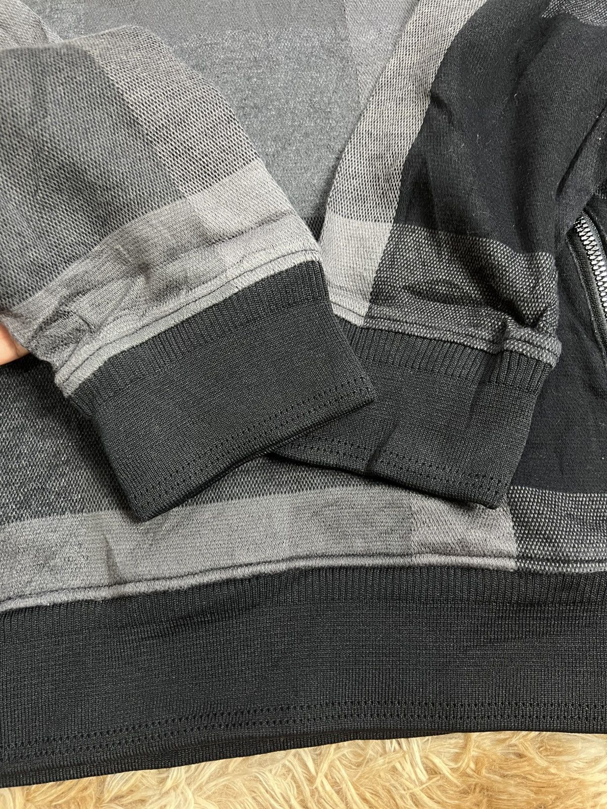 Japanese Brand Black Label Crestbridge Big Check Zip-Up Hoodie Size US L / EU 52-54 / 3 - 7 Thumbnail