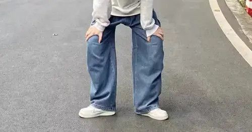 Other Alt Clothes Vintage Streetwear Korean Baggy Cargo Jeans Size US 28 / EU 44 - 3 Thumbnail