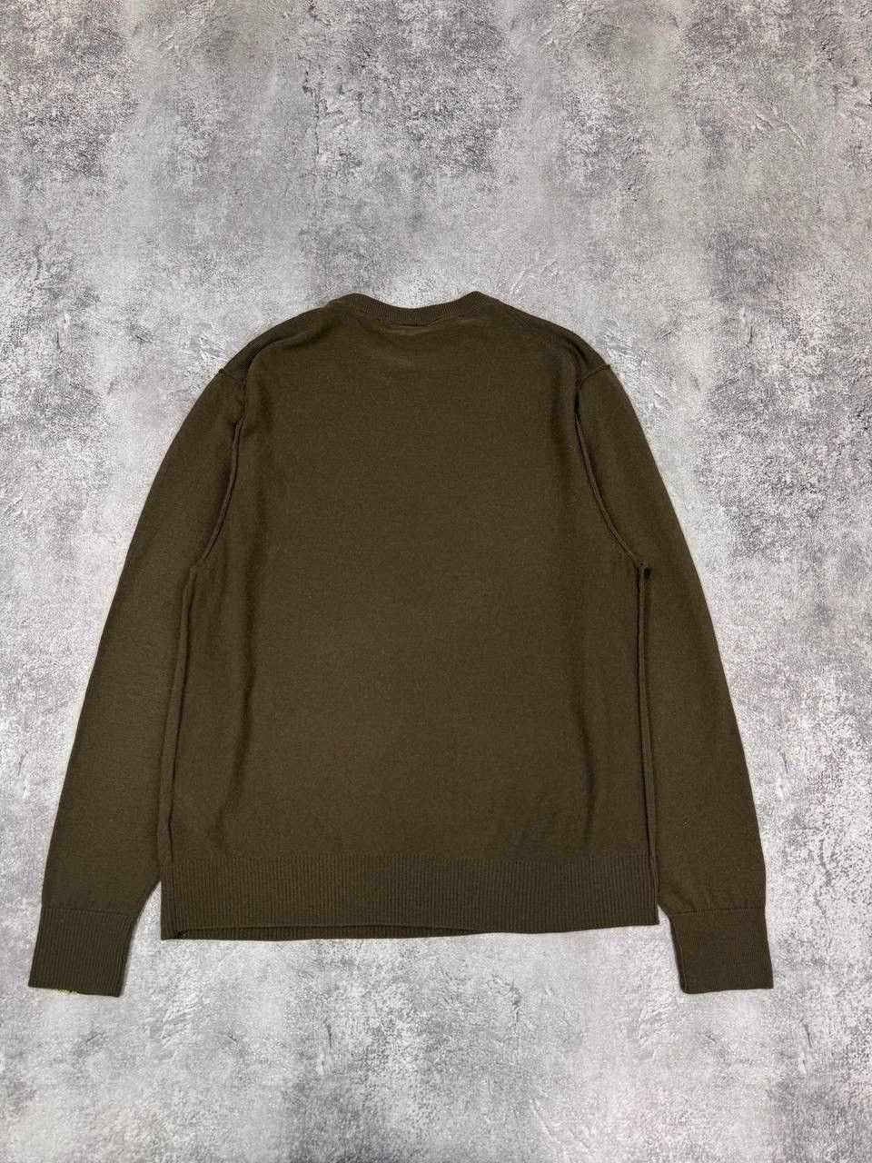 Anya Hindmarch Anya Hindmarch Women x Uniqlo Kids Sweater Olive Crew Neck Size XS / US 0-2 / IT 36-38 - 8 Thumbnail