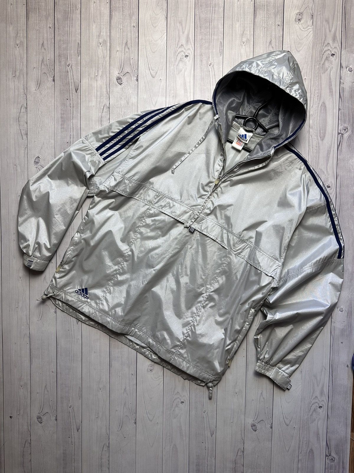 Adidas × Vintage Vintage adidas light jacket size M/L logo Size US M / EU 48-50 / 2 - 1 Thumbnail