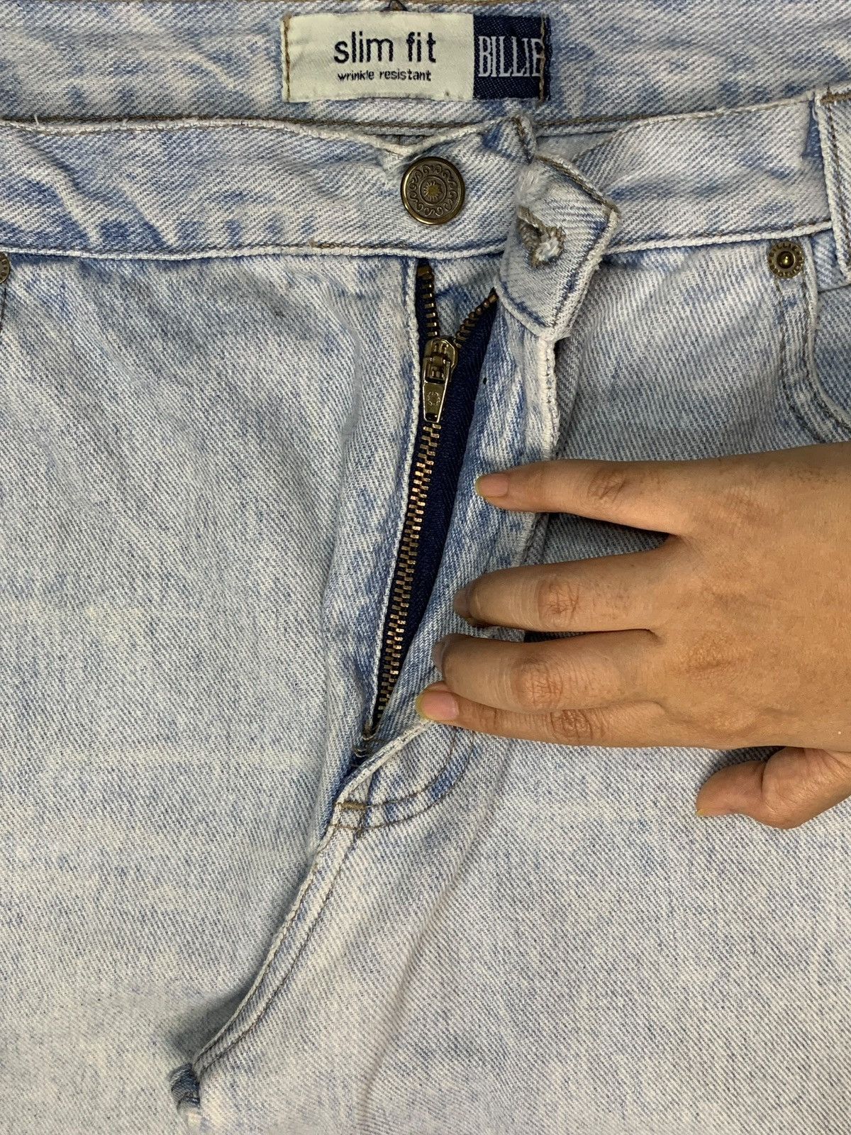 Japanese Brand Vintage Japanese Brand Light Wash High Rise Bootcut Jeans Size 34" / US 12 / IT 48 - 3 Thumbnail