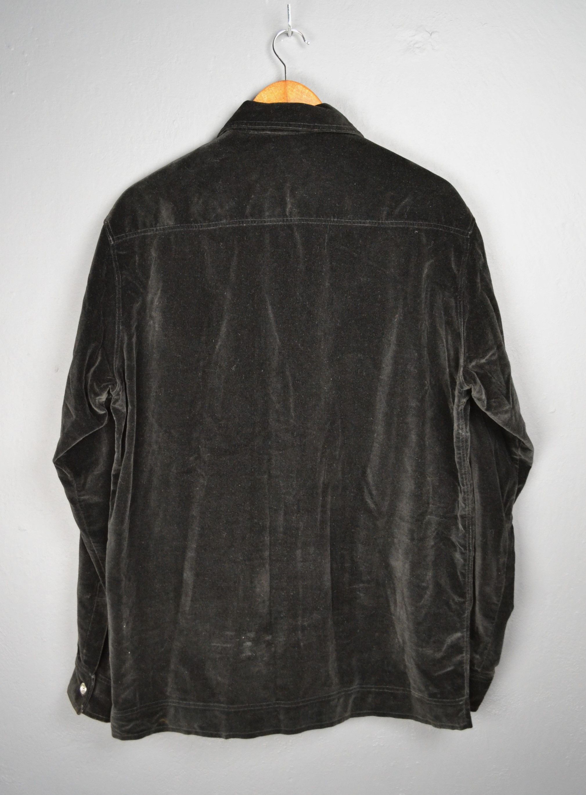 Gianfranco Ferre Gianfranco Ferre Vintage XL Velvet Shirt Size US XL / EU 56 / 4 - 9 Thumbnail
