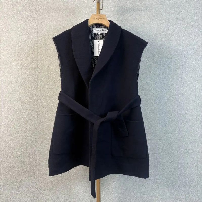 Dior Dior Black Wool Women's Cardigan XS 0089 Size XS / US 0-2 / IT 36-38 - 1 Thumbnail