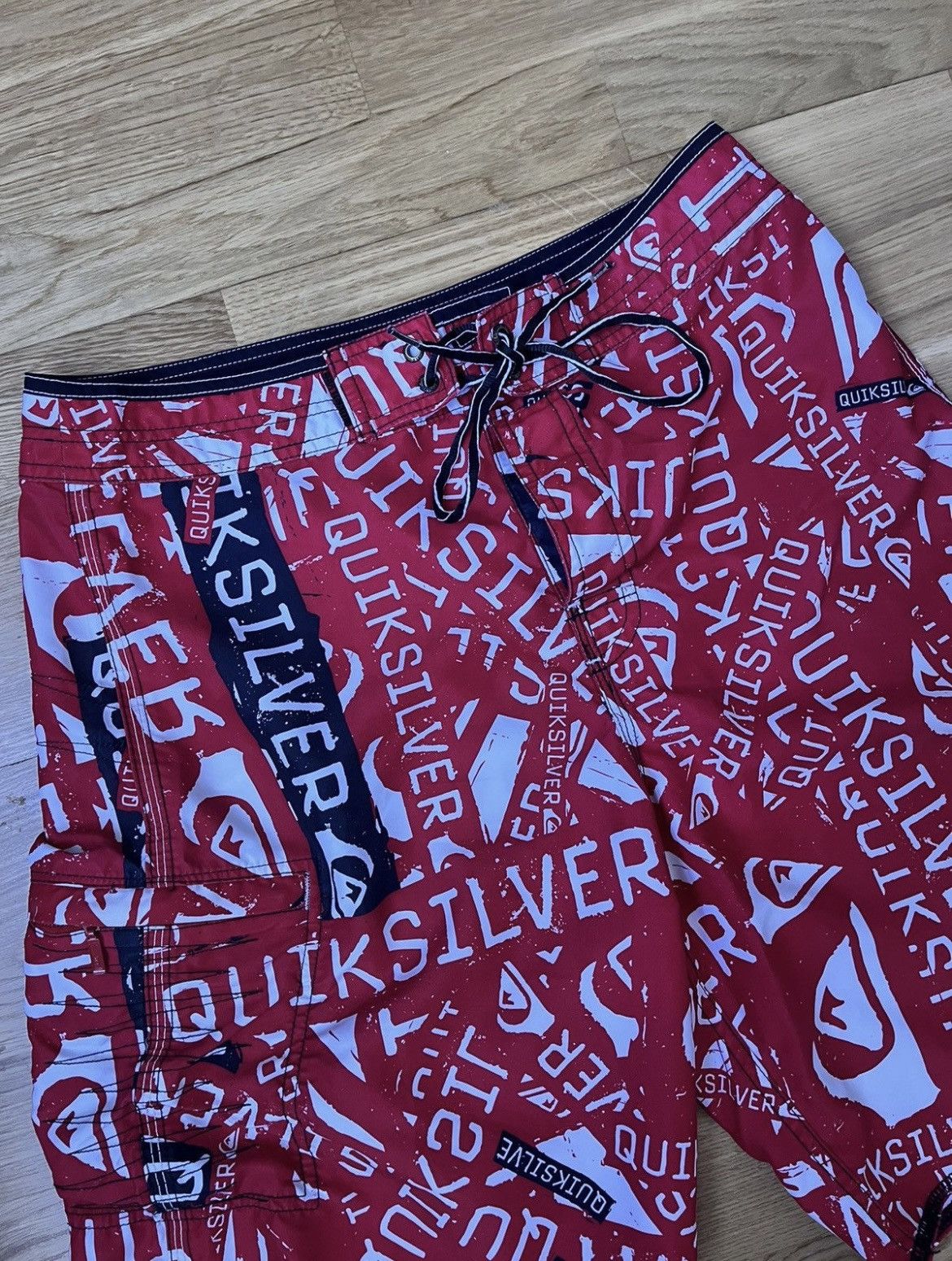 Billabong Vintage Quiksilver Surfing Shorts Size US 29 - 2 Thumbnail