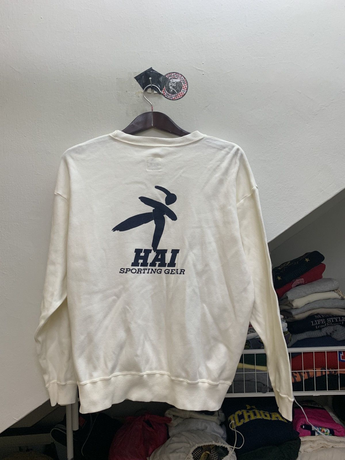 Hai Sporting Gear Size L: Vtg Hai Sporting Gear(Japan) discontinued sweatshirt Size US L / EU 52-54 / 3 - 1 Thumbnail
