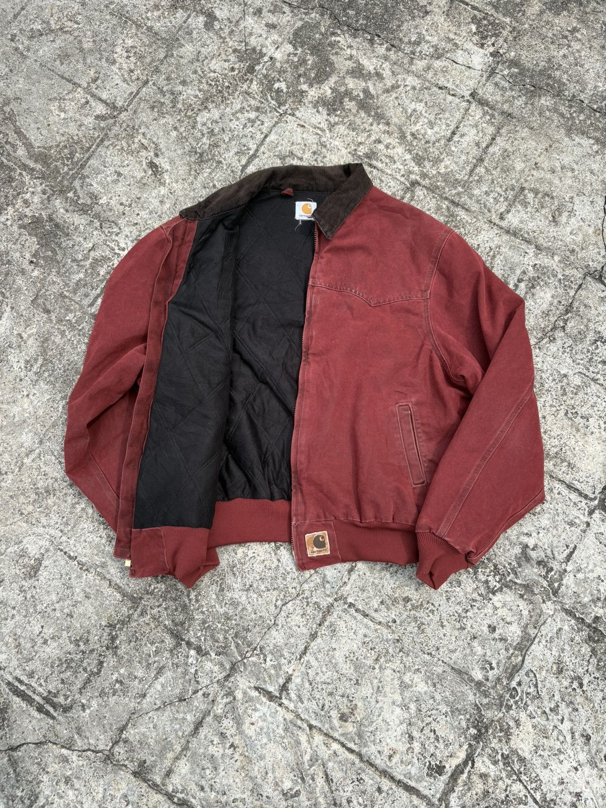 Carhartt Vintage J14CRI Carhartt Santa Fe Jacket (Crimson) Size US L / EU 52-54 / 3 - 6 Thumbnail
