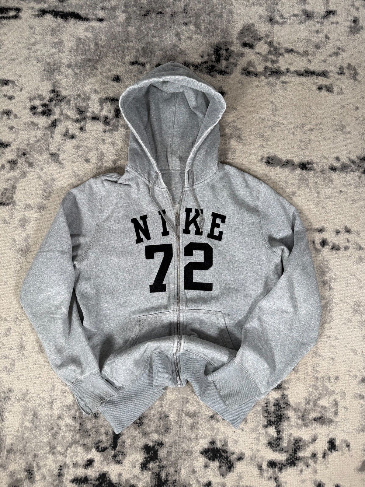 Nike Vintage Y2K Nike 72 Zip-Up Hoodie Size US M / EU 48-50 / 2 - 1 Thumbnail