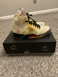Jordan 5 off white sails