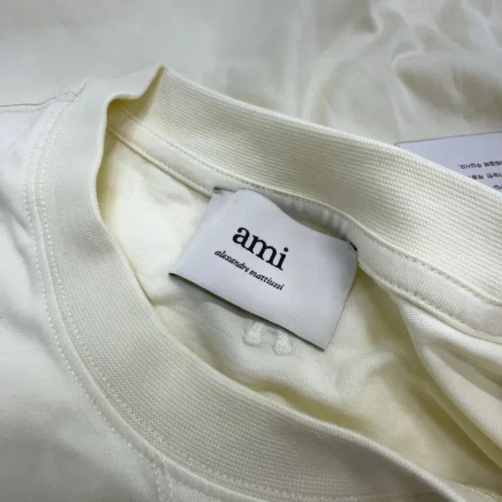 AMI AMIPARIS Embroidered Short Sleeve T-Shirt -2507 Size US L / EU 52-54 / 3 - 4 Thumbnail