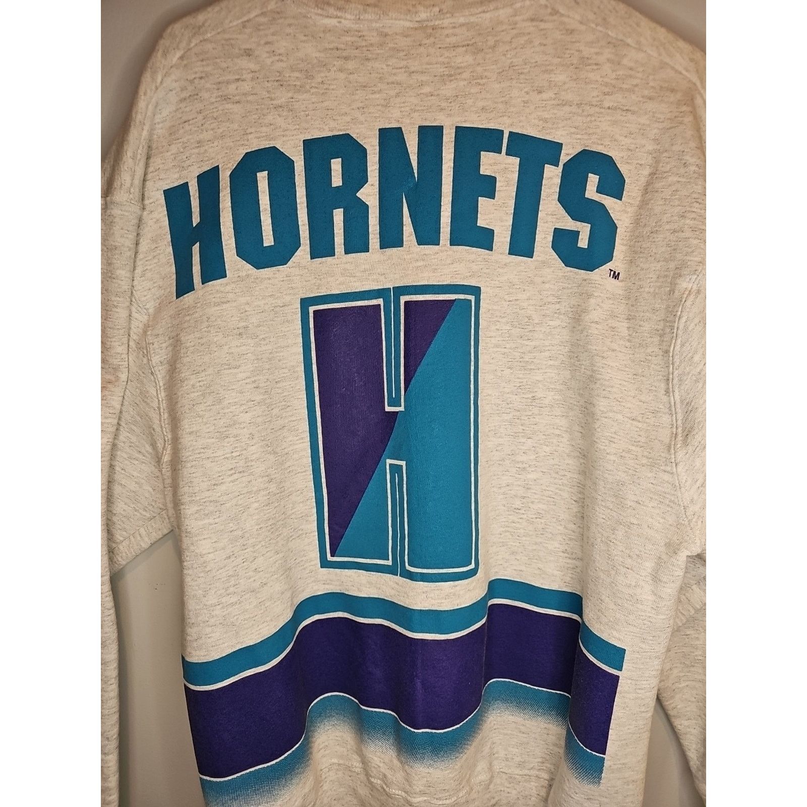 Salem Sportswear Vintage Charlotte Hornets Sweatshirt Sz L NBA Salem Crew Size US L / EU 52-54 / 3 - 10 Thumbnail