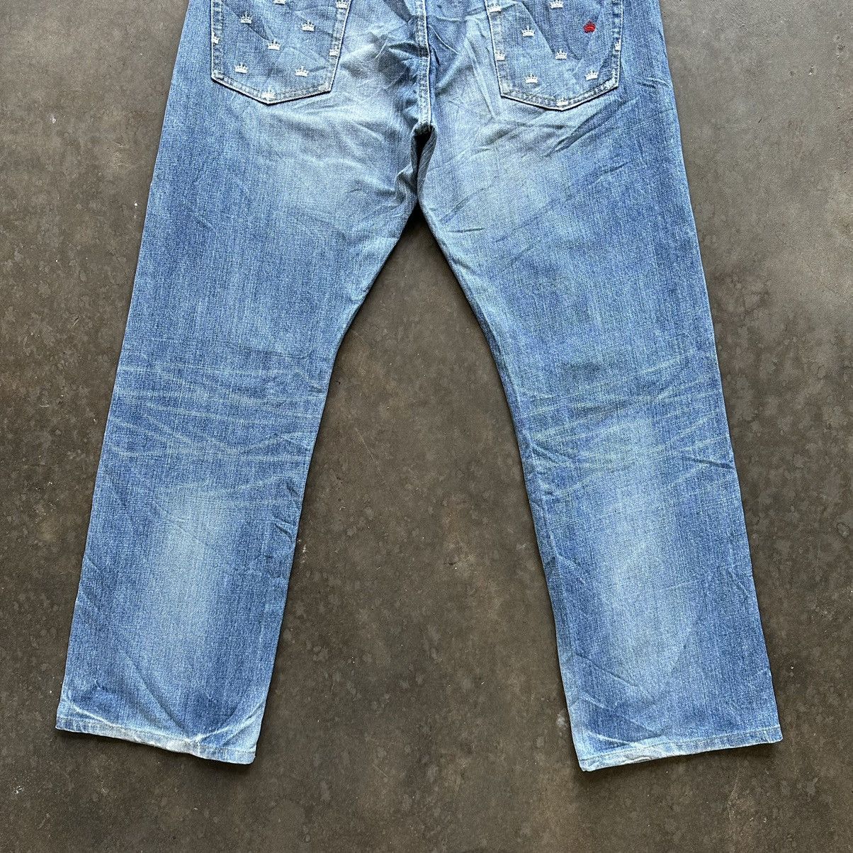 Japanese Brand Vintage Tommy Raw Denim Jeans Made In Japan Size 34 Size US 34 / EU 50 - 10 Thumbnail