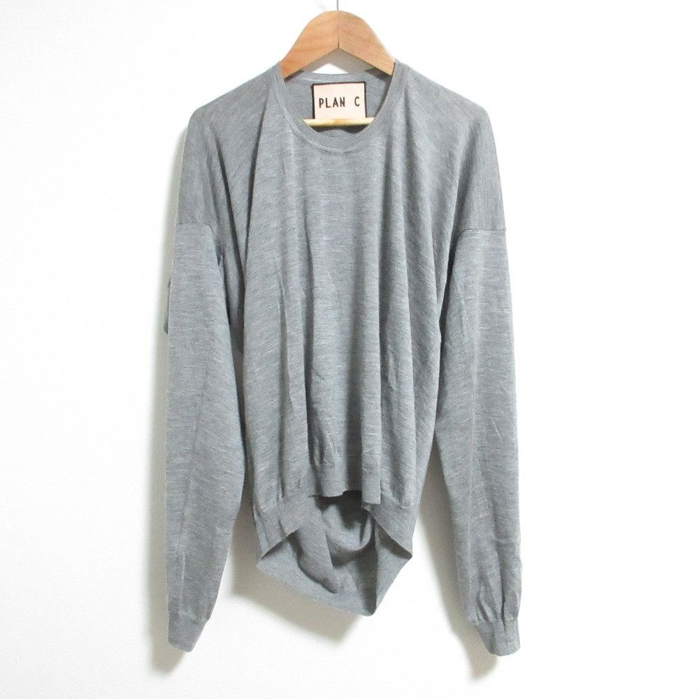 Other Other Plan C Cashmere Crew Neck Knit Others Tops DUTY FREE for USA Size ONE SIZE - 1 Thumbnail