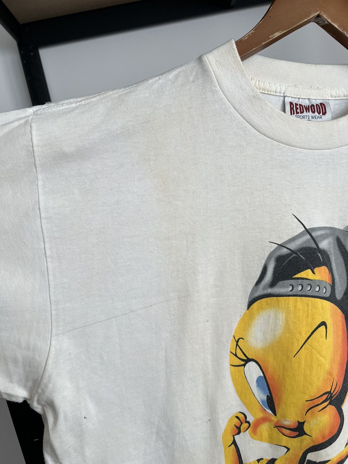 Cartoon Network Vintage 1994 Tweety Warner Bros Looney Tunes Cartoon T-shirt Size US XL / EU 56 / 4 - 14 Thumbnail