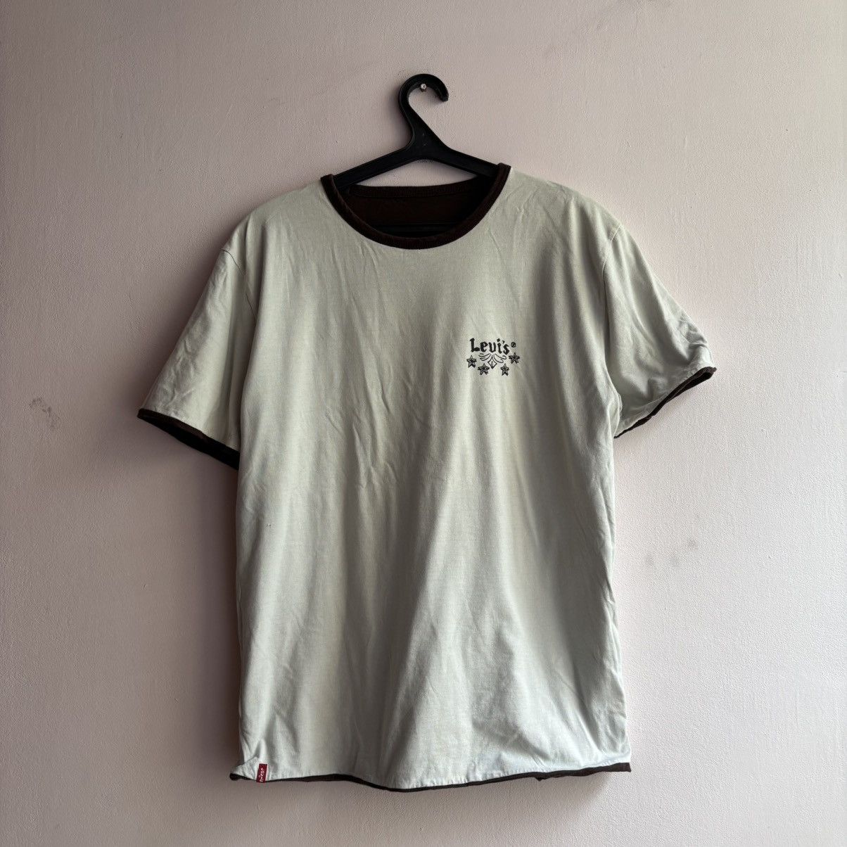 LVC VTG 90'S Levi’s Red Tab Reversible Double Face T-Shirt Size US XL / EU 56 / 4 - 12 Thumbnail