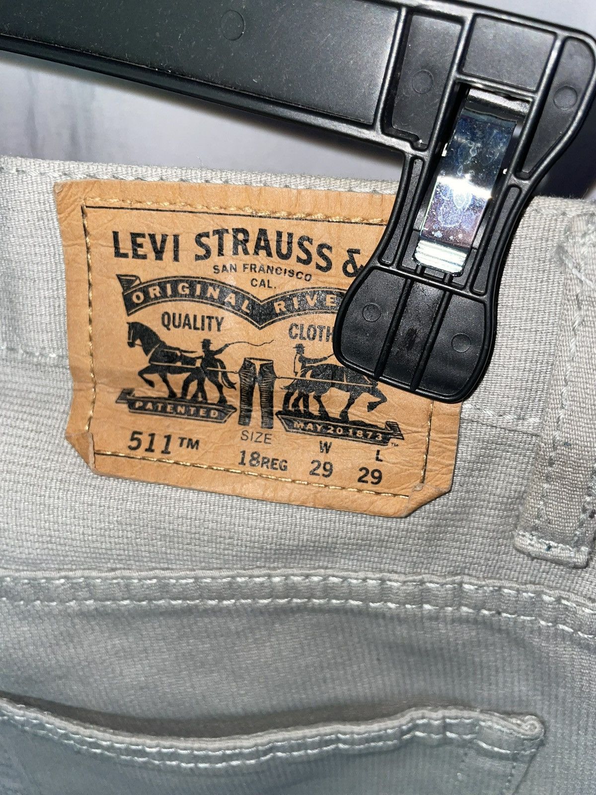 Levi's Vintage Clothing Levi Jeans 29/29 Corduroy Size US 29 - 3 Thumbnail