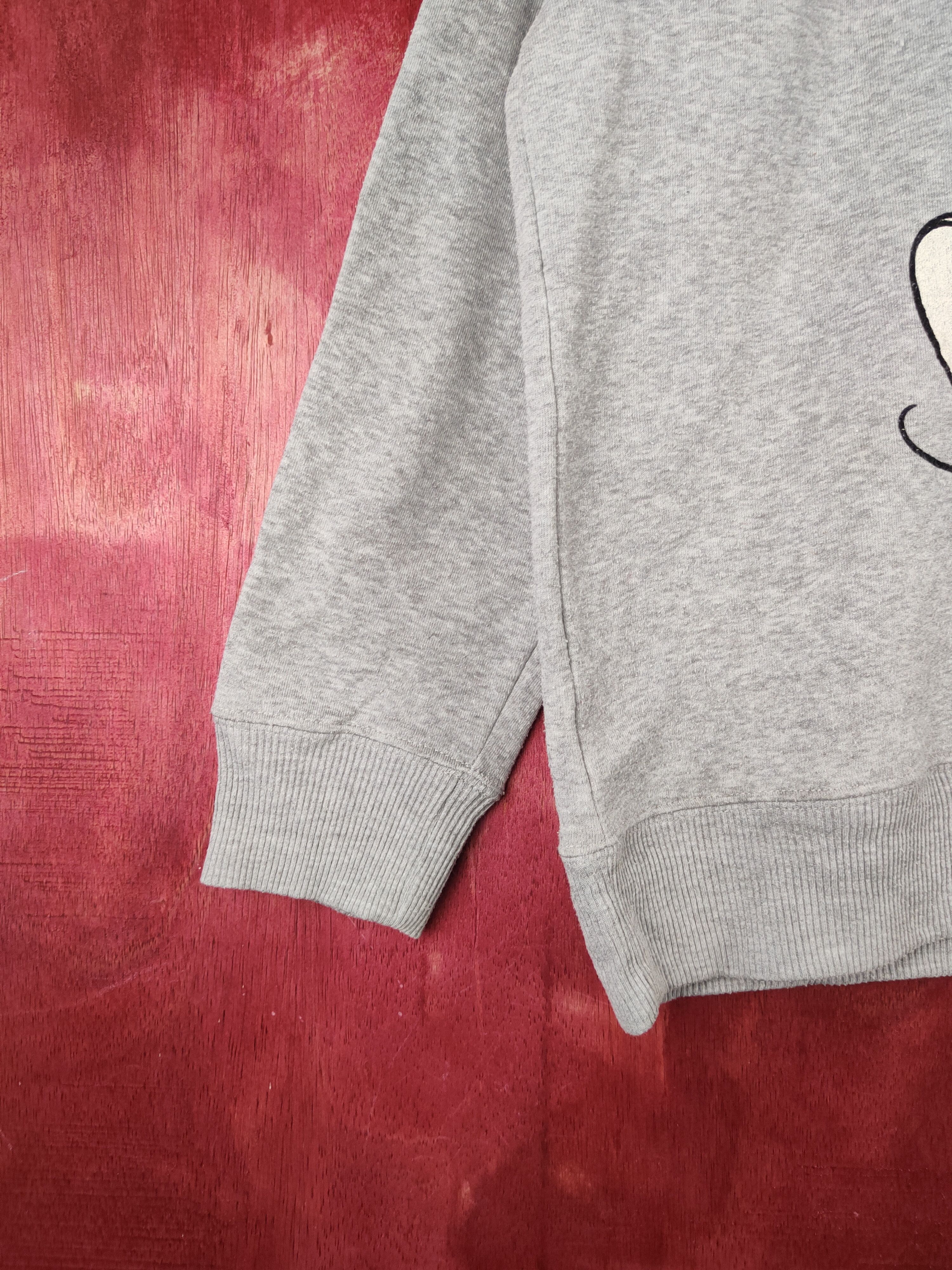 Disney Disney Gray Mickey Mouse Hoodie Sweatshirts #S1557 Size L / US 10 / IT 46 - 5 Thumbnail