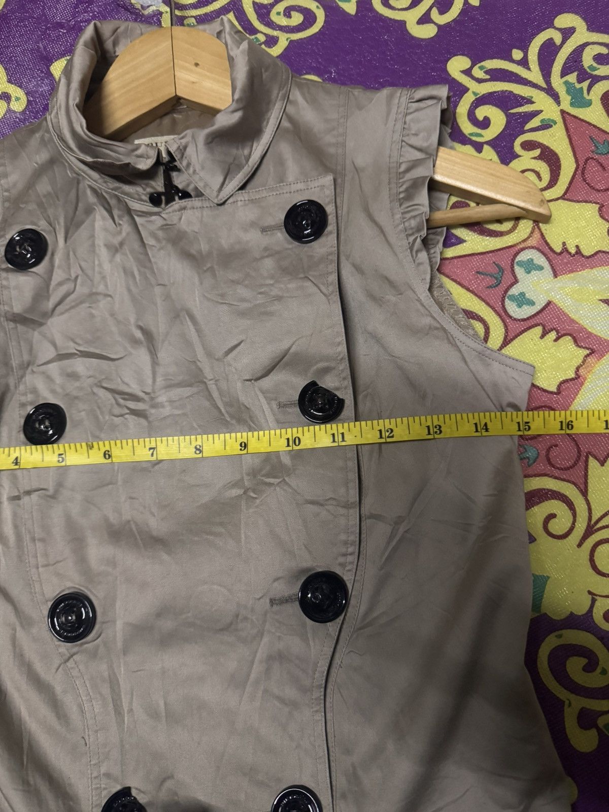 Burberry Burberry Sleeveless Trench Dress Size S / US 4 / IT 40 - 19 Thumbnail