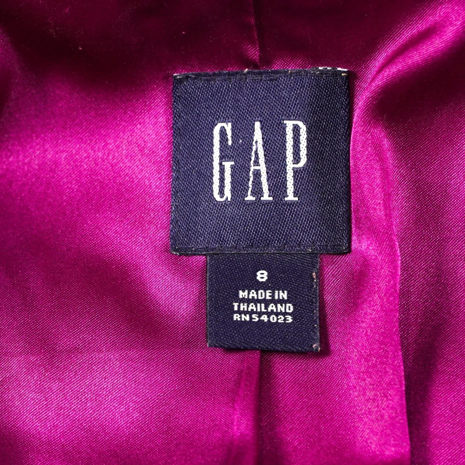 Gap Gap Button Up Coat Long Sleeve Fancy Magician Jacket Size 8 Size M / US 6-8 / IT 42-44 - 6 Thumbnail