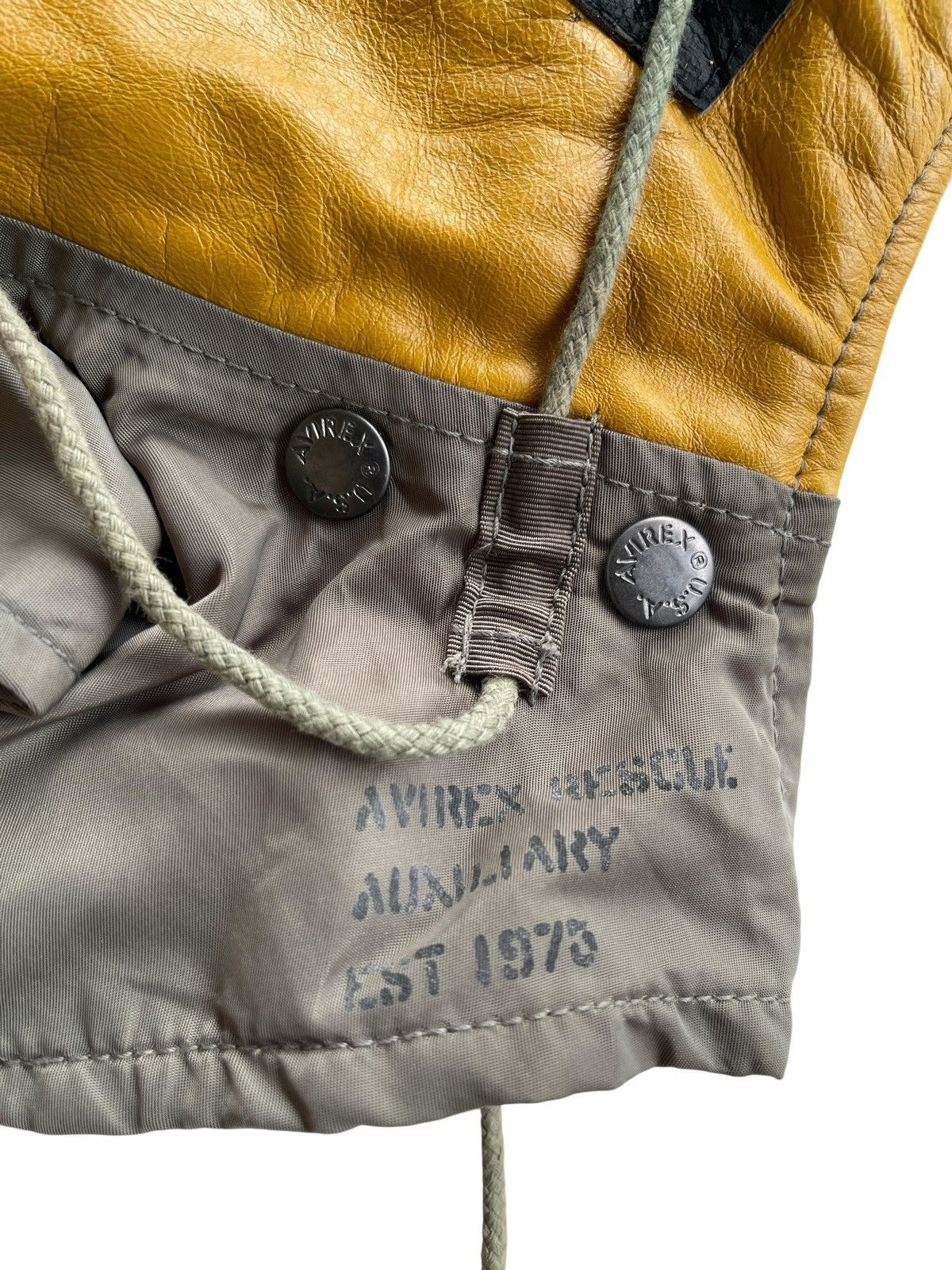 Avirex Vintage MA-1 Avirex Rescue Auxiliary Hooded Fur Size ONE SIZE - 9 Thumbnail