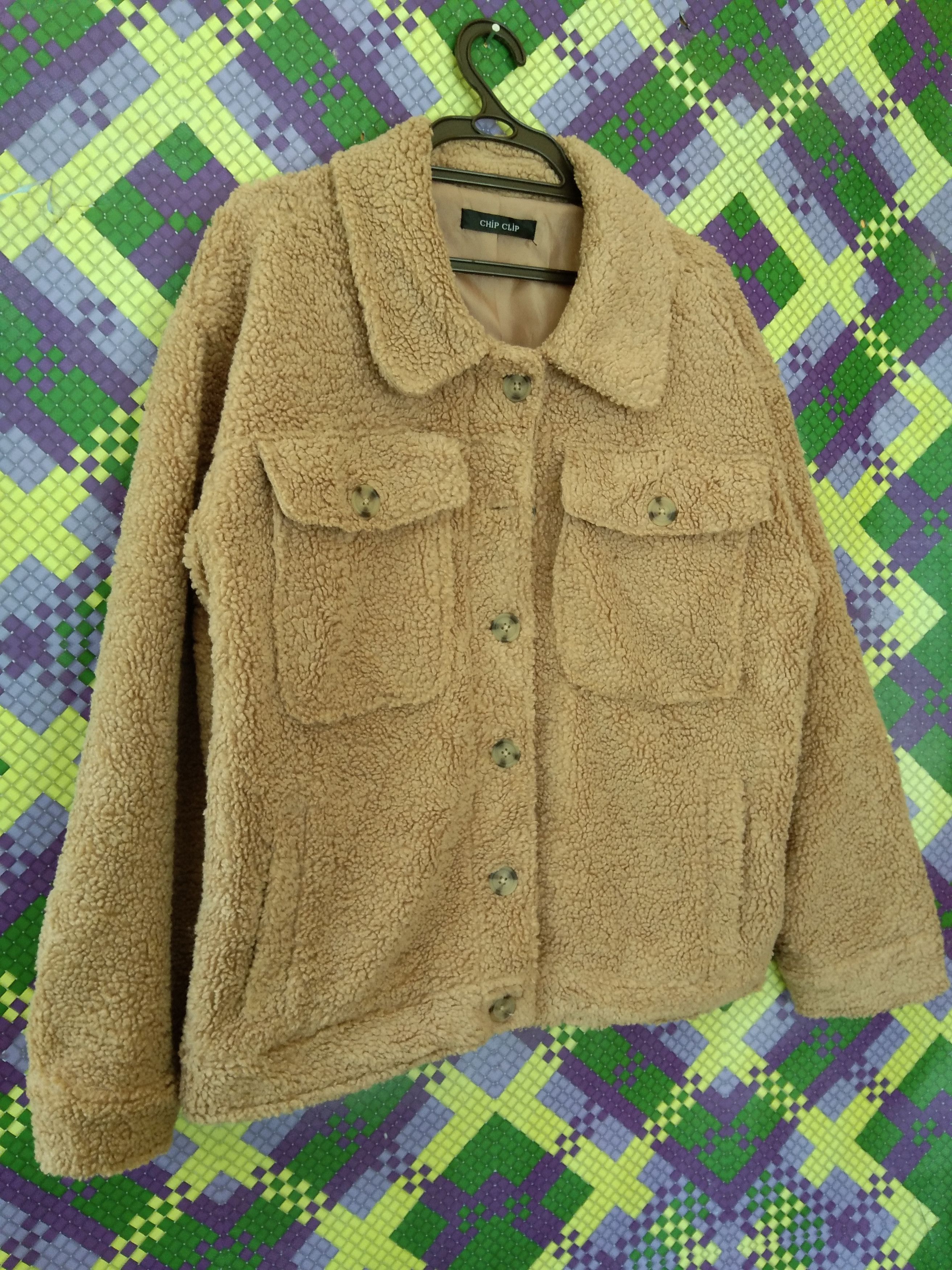Japanese Brand AW CHIP CLIP PILE LINED FLEECE JACKET Size US M / EU 48-50 / 2 - 2 Thumbnail