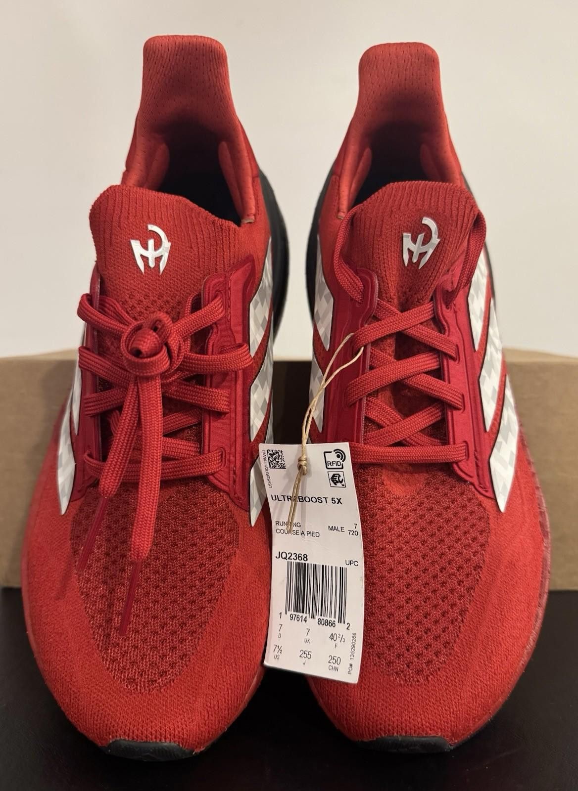 Adidas Size 7.5 - Patrick Mahomes x adidas UltraBoost 5X Texas Tech Size US 7.5 / EU 40-41 - 4 Thumbnail