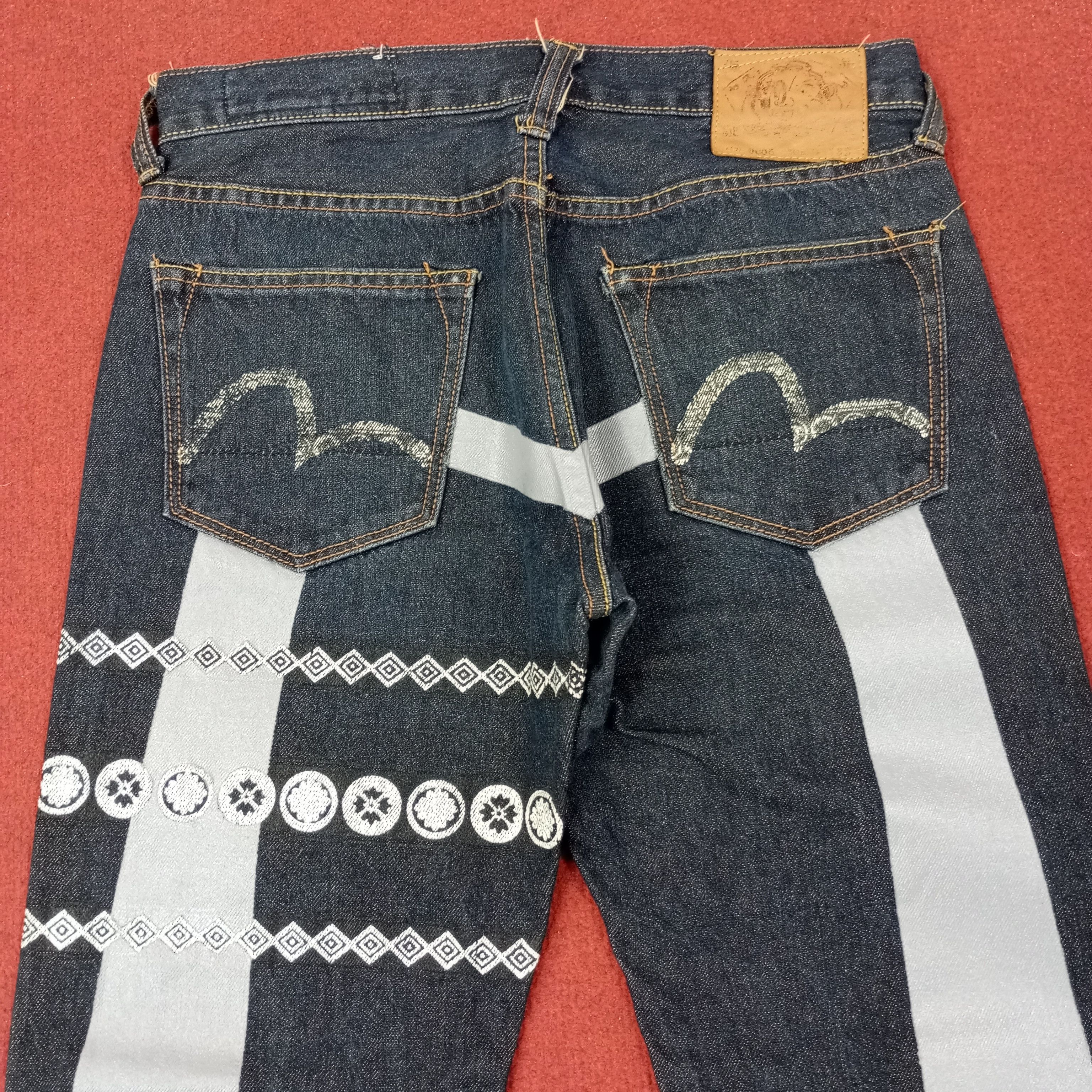 Japanese Brand Vintage Evisu Japanese Brand Custom Daicock Jeans c244n11 Size US 30 / EU 46 - 2 Thumbnail