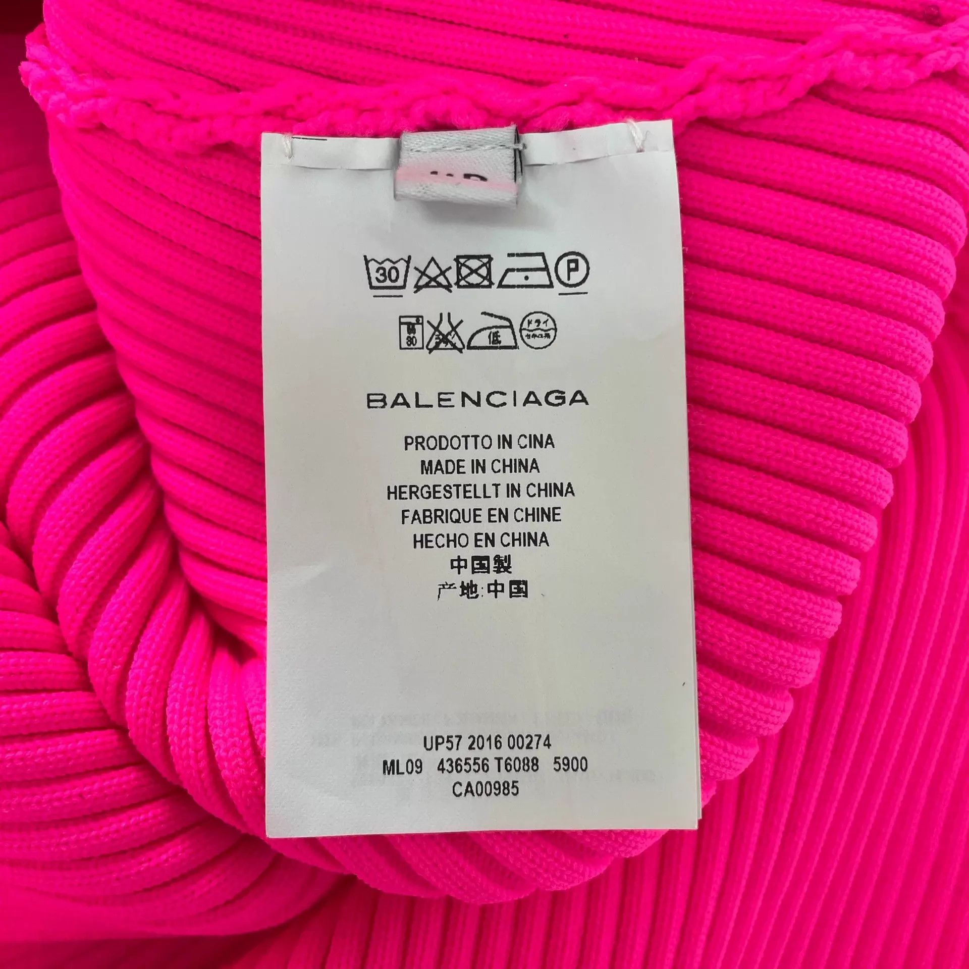 Balenciaga Balenciaga fluorescent pink top 40 EU Size S / US 4 / IT 40 - 7 Thumbnail