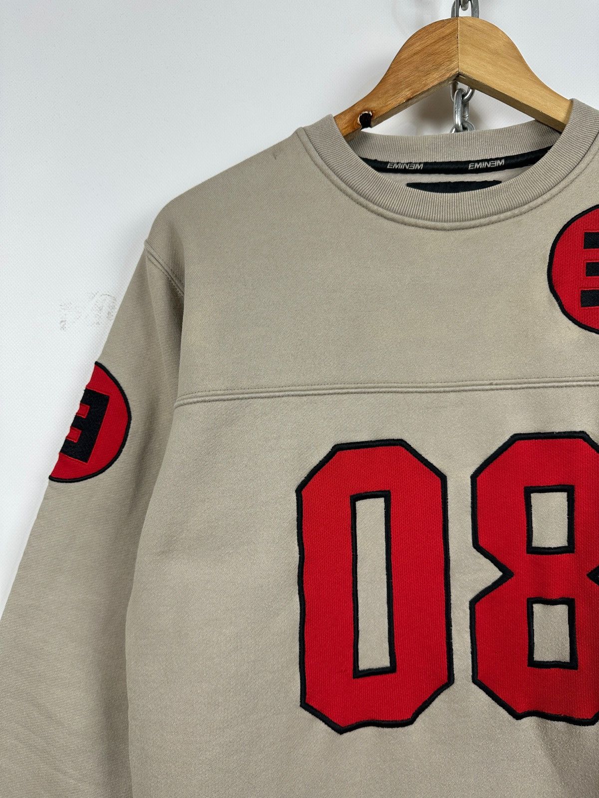 Eminem Vintage Eminem 08 Slim Shady Beige Sweatshirt Size US S / EU 44-46 / 1 - 6 Thumbnail