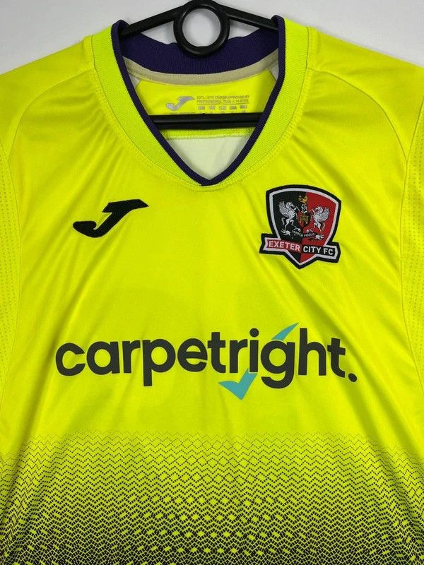 Joma Exeter City Away Football Shirt Joma Soccer Jersey Size L Size US L / EU 52-54 / 3 - 2 Thumbnail
