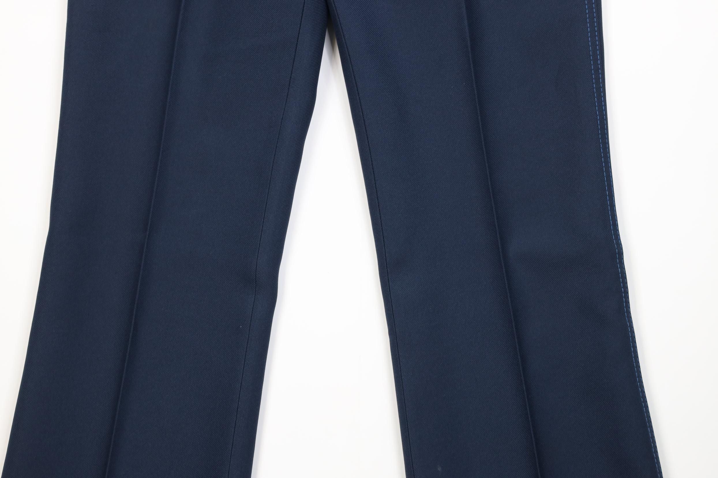 Vintage Vintage 60s 70s Streetwear Flared Wide Leg Chino Pants USA Size US 32 / EU 48 - 3 Thumbnail