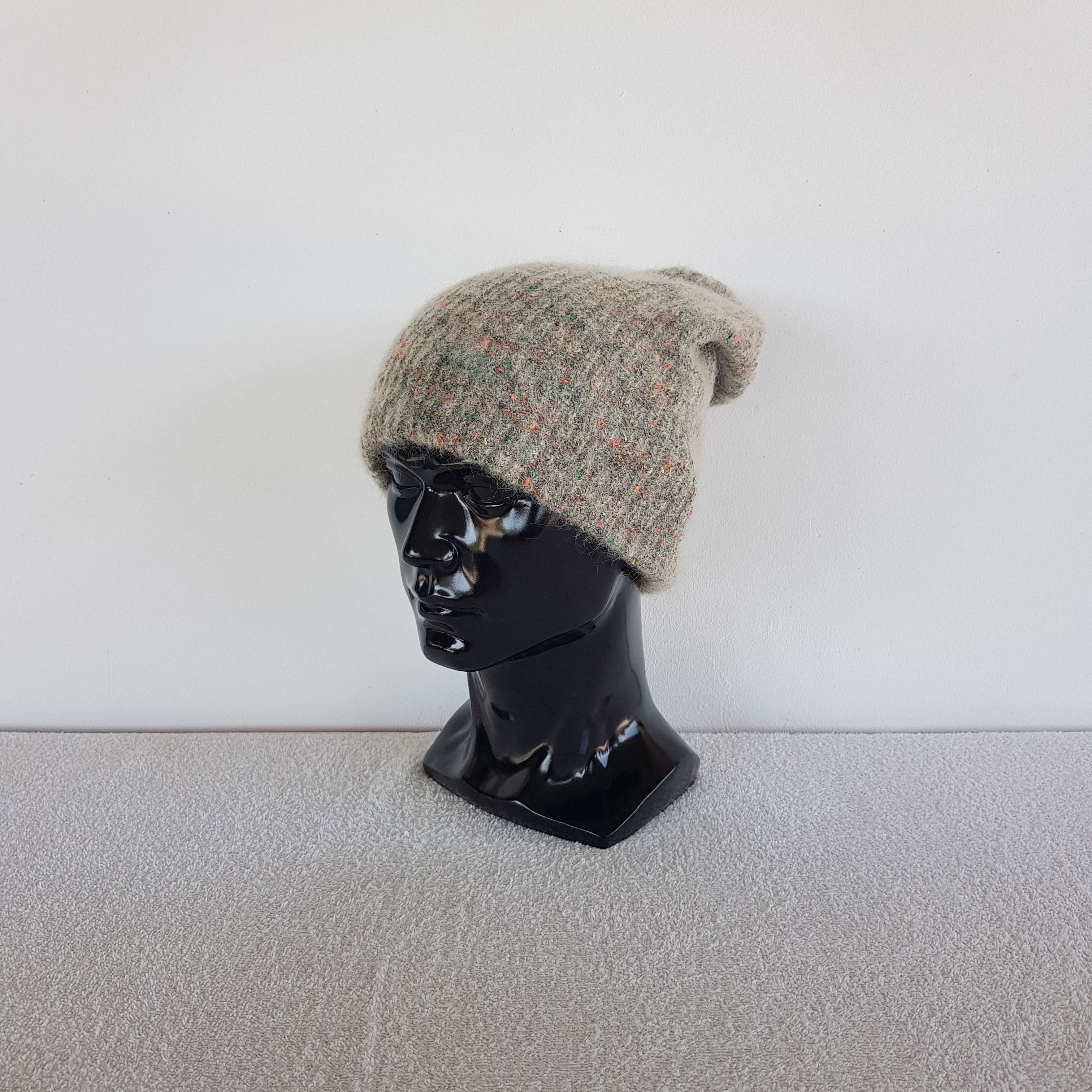 Japanese Brand Vintage Japanese Wool Beanie Knitted Pom Pom Snow Caps Hats. Size ONE SIZE - 1 Thumbnail