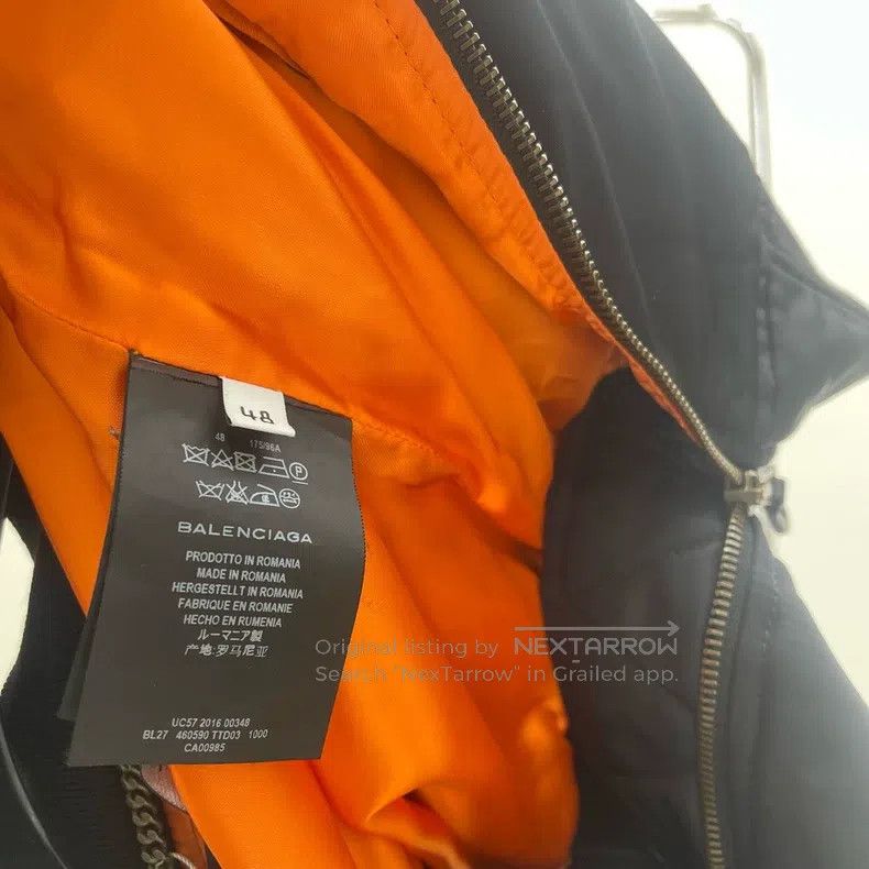 Balenciaga Balenciaga Black Short Jacket Size US M / EU 48-50 / 2 - 2 Thumbnail