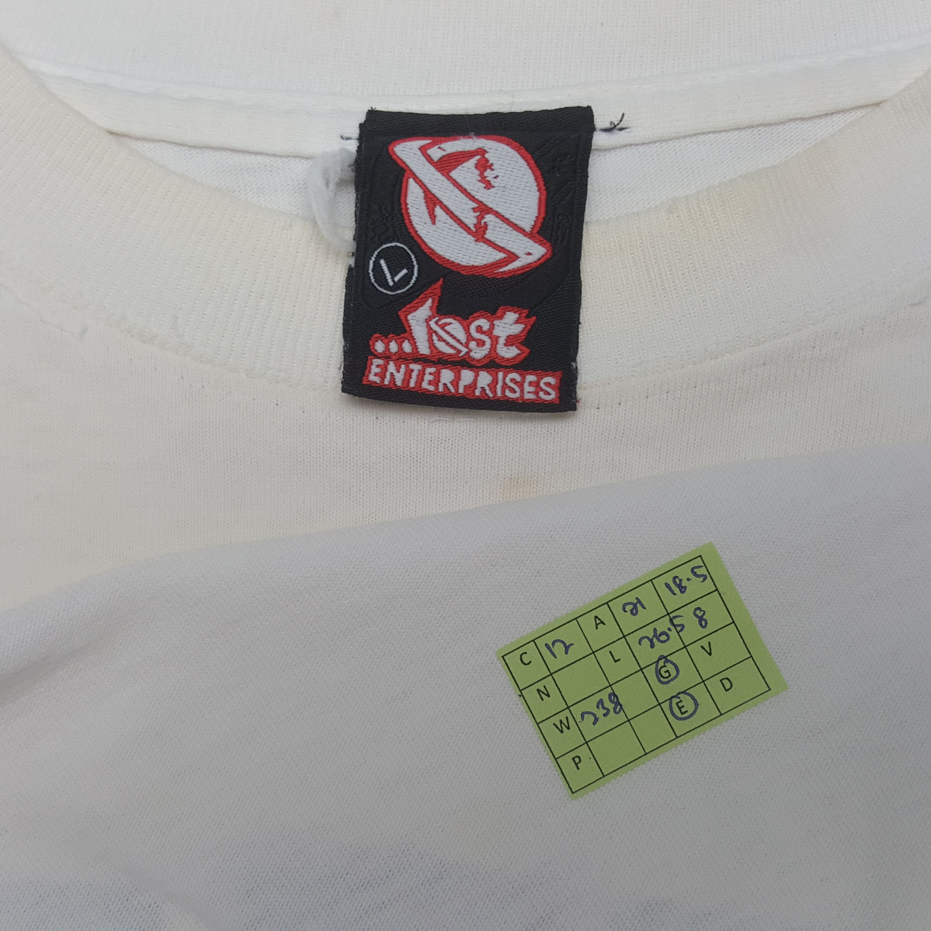 Lost Enterprises Vintage Lost American Skateboard Tshirt RR12 Size US L / EU 52-54 / 3 - 7 Thumbnail