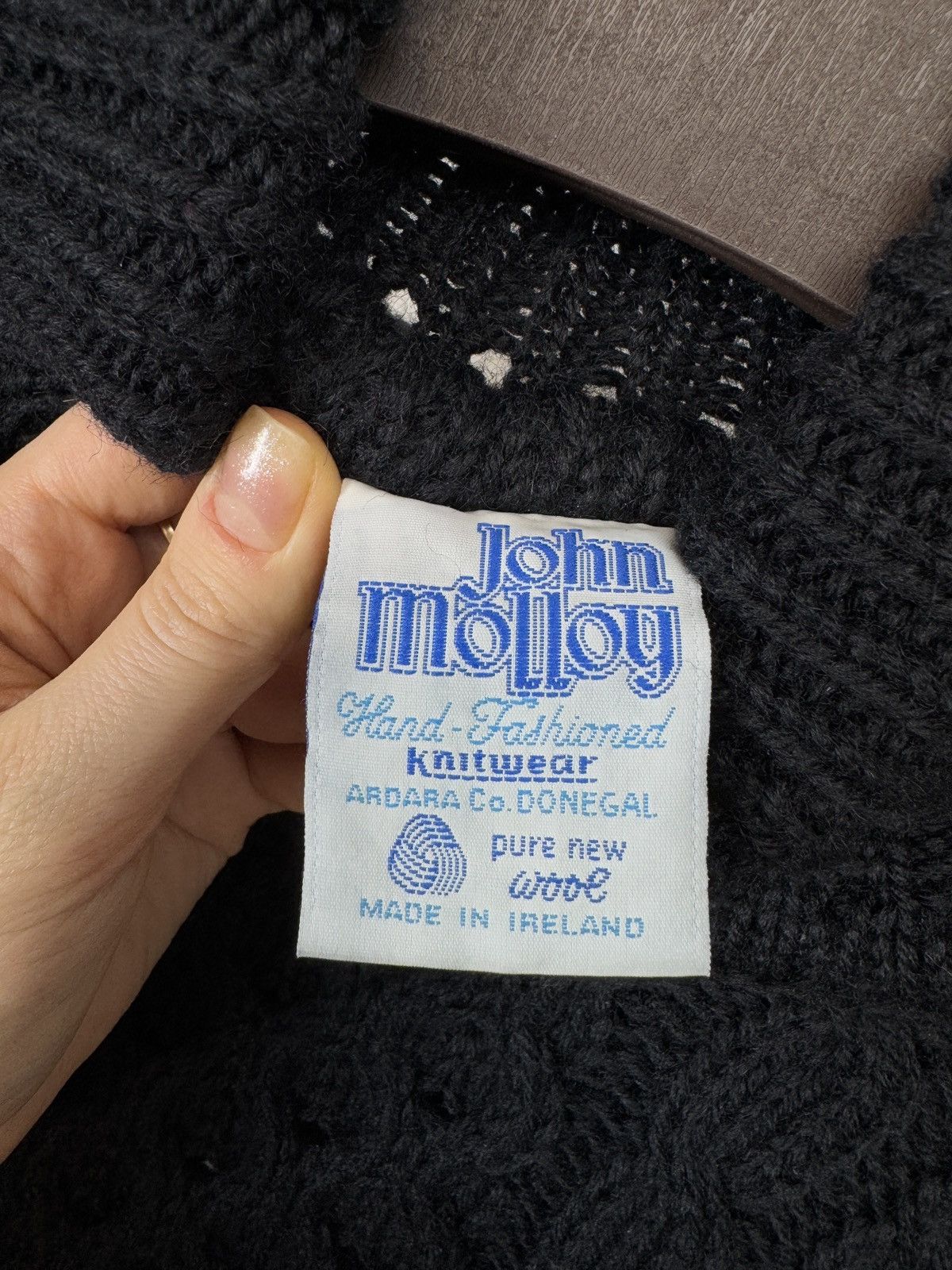 Designer × Vintage John Molloy Irish Knit Sweater Wool Made in Ireland Donegal Size US L / EU 52-54 / 3 - 7 Thumbnail