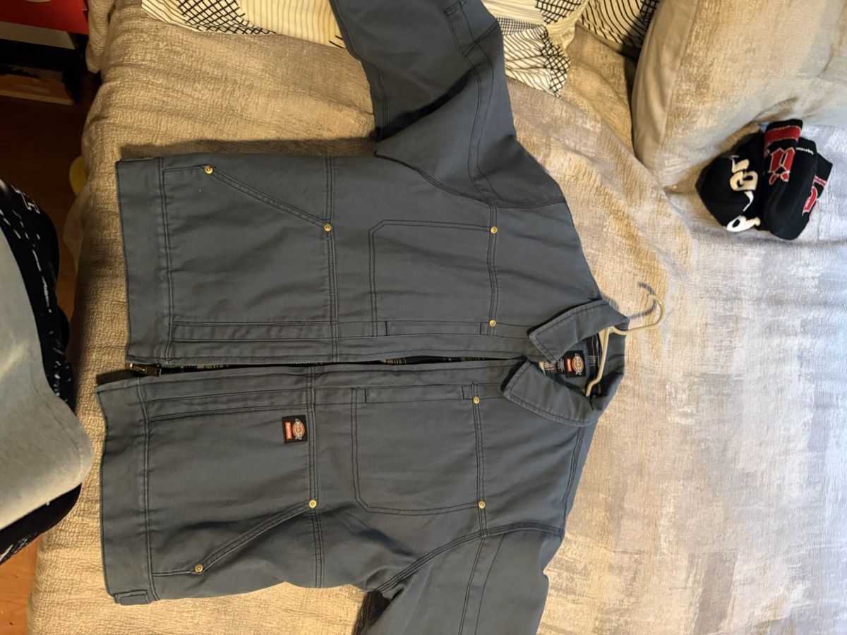 Supreme Supreme x dickies hooded work jacket Light blue Size US XL / EU 56 / 4 - 4 Thumbnail