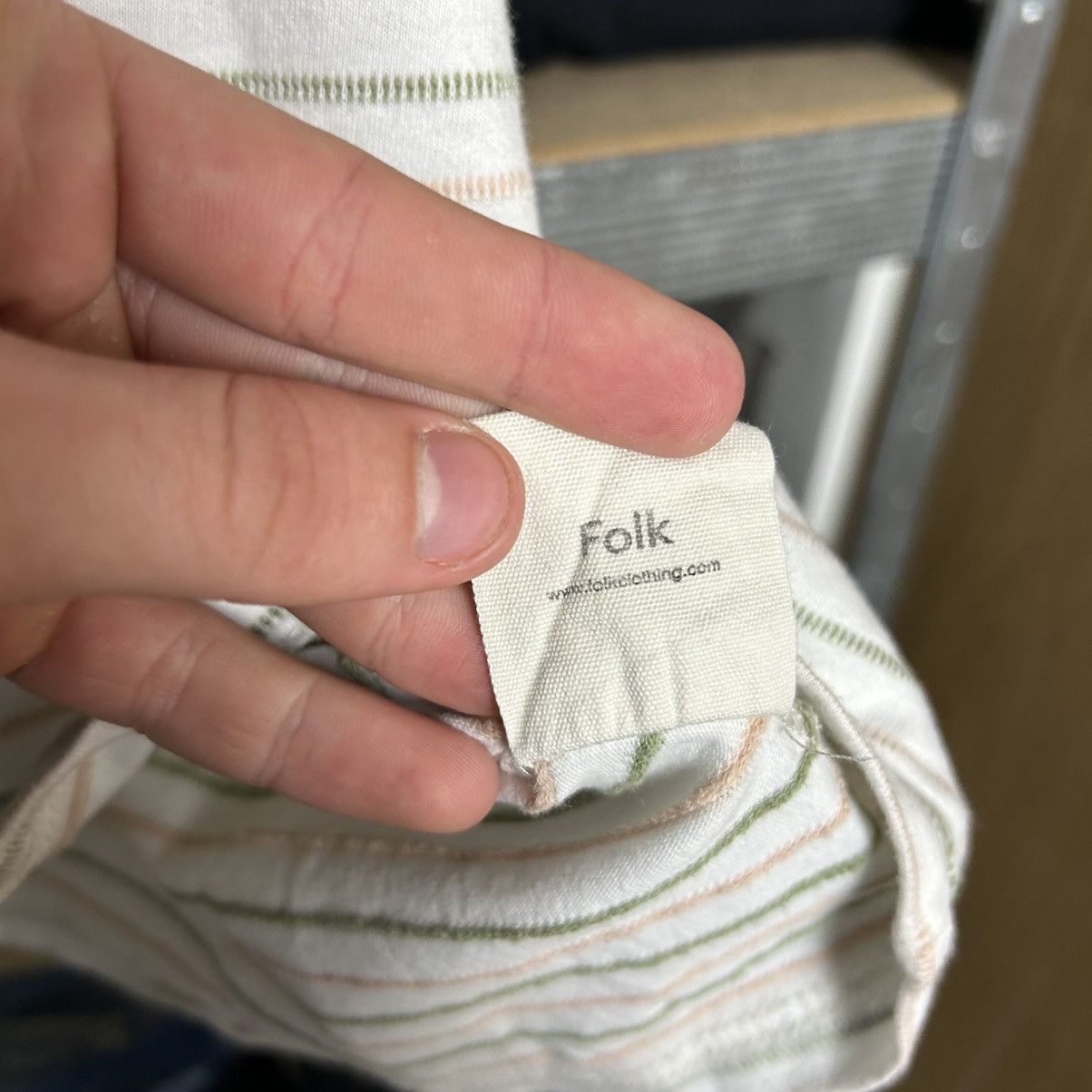 Folk Designer Folk Basic Streetwear y2k tee size S Size US S / EU 44-46 / 1 - 8 Thumbnail