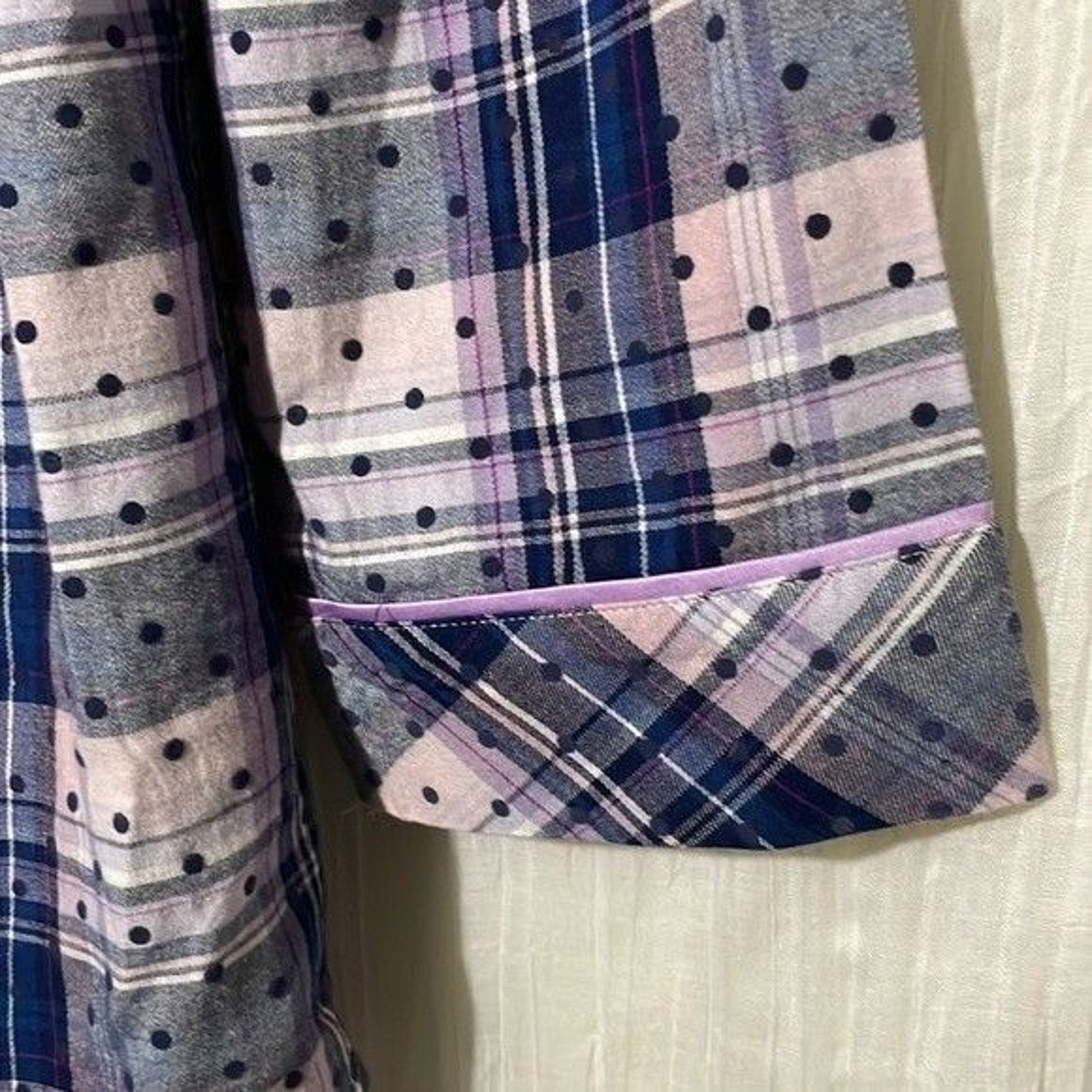 Victoria's Secret Victoria's Secret NightShirt Womens Small Plaid Button Front Size ONE SIZE - 7 Thumbnail