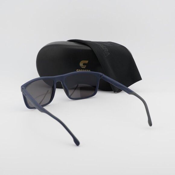 Carrera CARRERA 8047/S 0PJP XT Sunglasses Blue Rectangle Frame Size ONE SIZE - 8 Thumbnail
