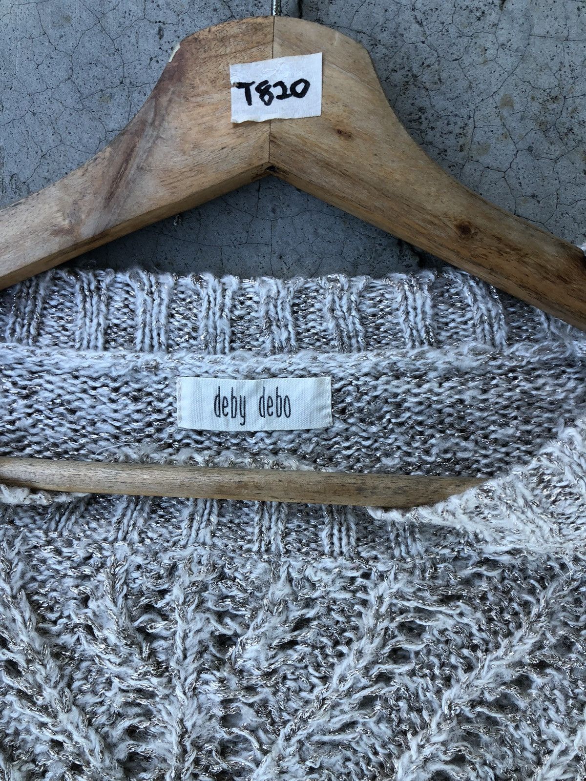 Japanese Brand Very Rare Knitting Jumper/Netting Pattern Size US XS / EU 42 / 0 - 6 Thumbnail