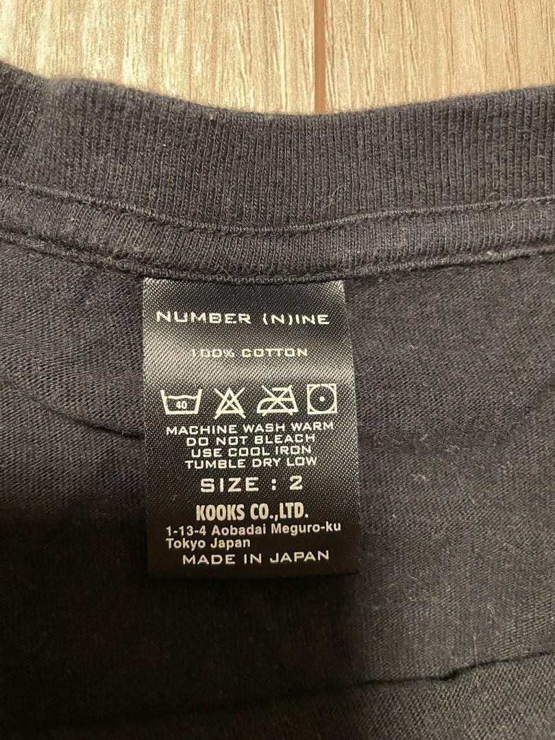 Number (N)ine "CIGARETTES!" Pocket Tee Size US S / EU 44-46 / 1 - 3 Thumbnail