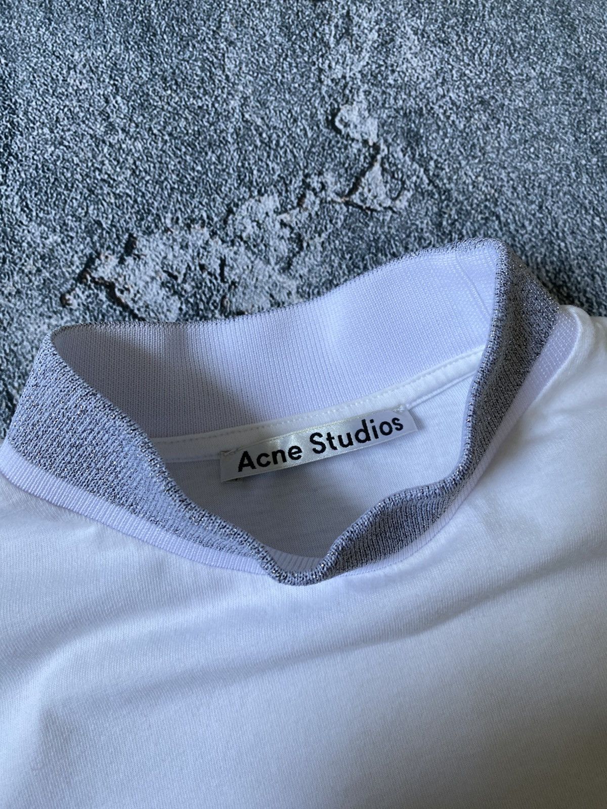 Acne Studios Acne Studios Meike Solid PAW17 T Shirt Monili Sleeve Hi Neck Size XS / US 0-2 / IT 36-38 - 9 Thumbnail