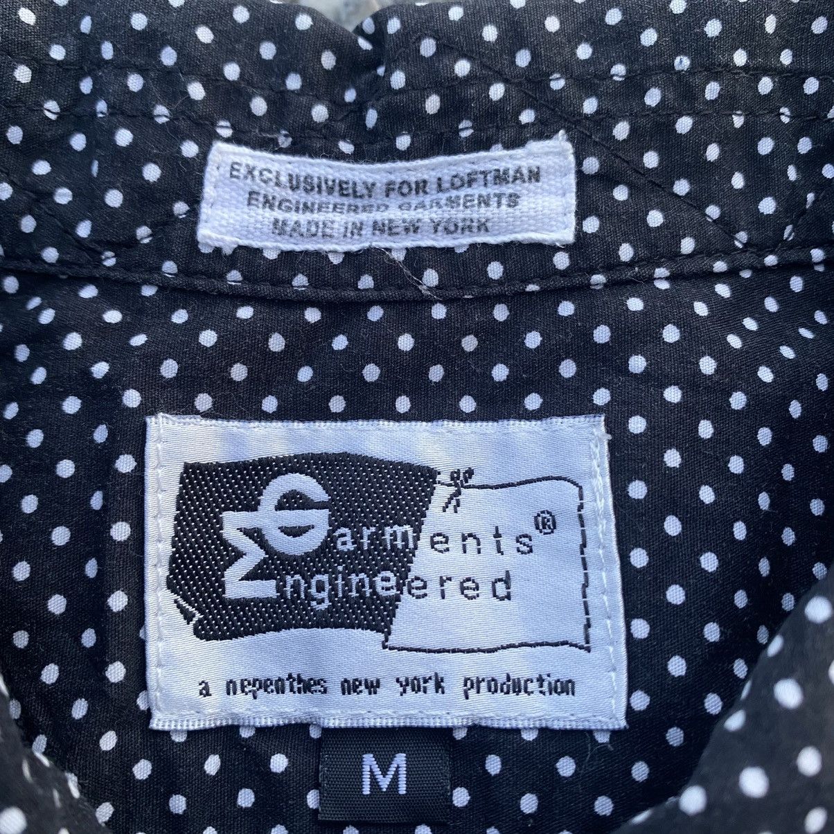 Engineered Garments ENGINEERED GARMENTS Polka Dot Shirt Size US M / EU 48-50 / 2 - 3 Thumbnail