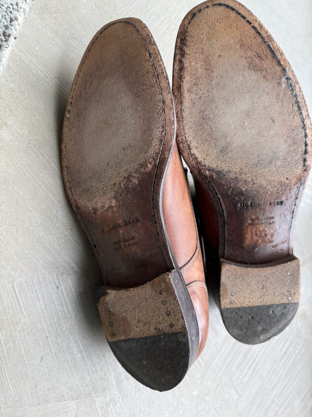 Gordon Rush Gordon Rush Cap Toe Leather Dress Shoe Size US 9.5 / EU 42-43 - 6 Thumbnail