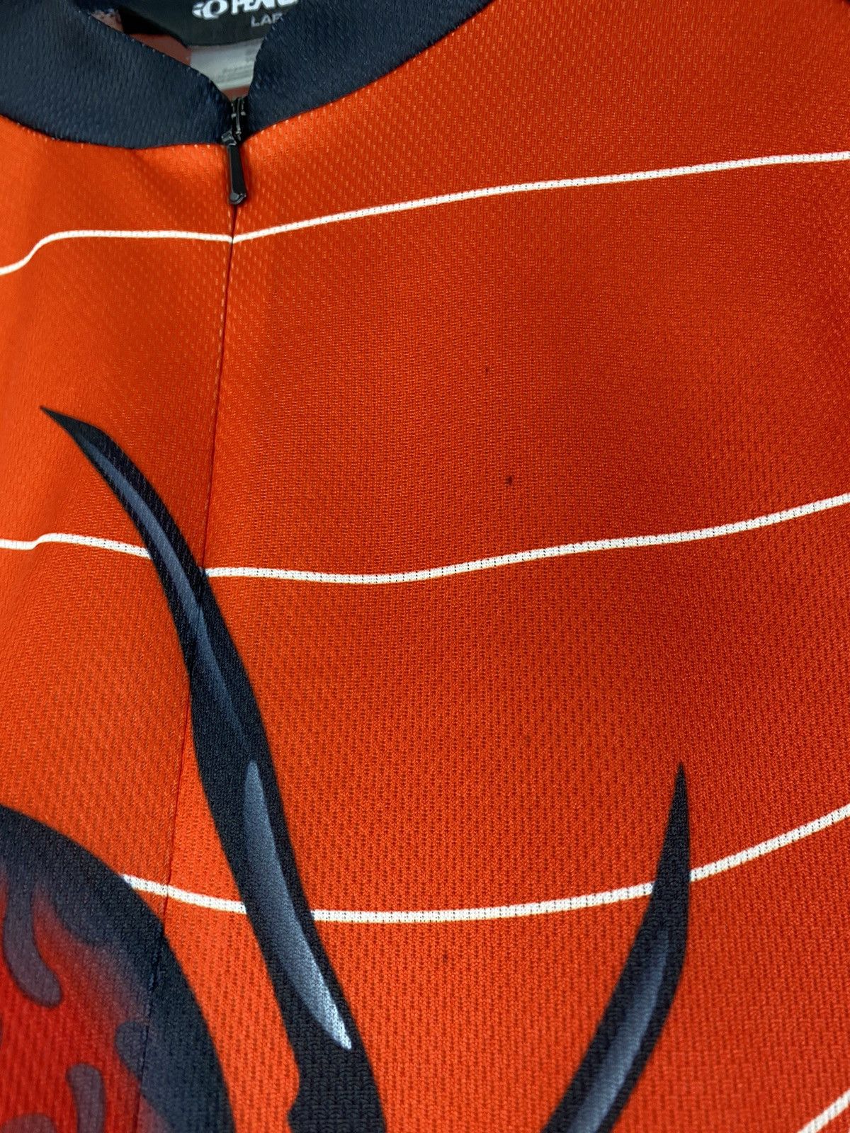 Bicycle Pearl Izumi Spider Flames 2007 Cycling Jersey Biker SMS Y2K Size US L / EU 52-54 / 3 - 6 Thumbnail