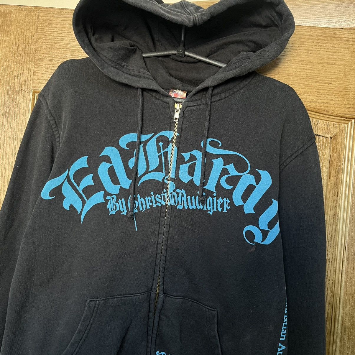 Ed Hardy × Vintage Vintage zip hoodie Ed Hardy Size US L / EU 52-54 / 3 - 7 Thumbnail