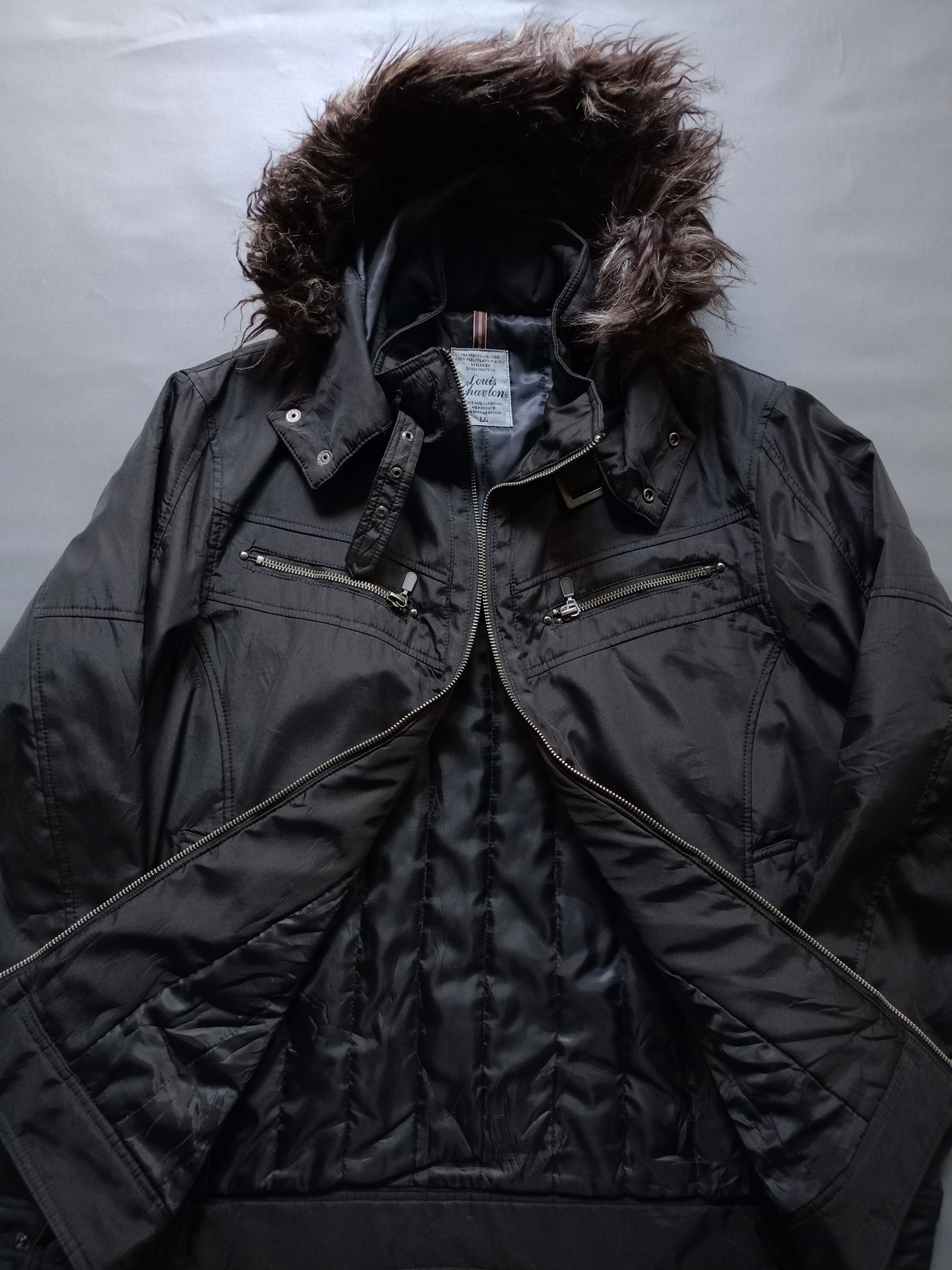 Japanese Brand 2000s Louis chavlon Fur jacket style ifsixwasnine Lgb Size US L / EU 52-54 / 3 - 3 Thumbnail