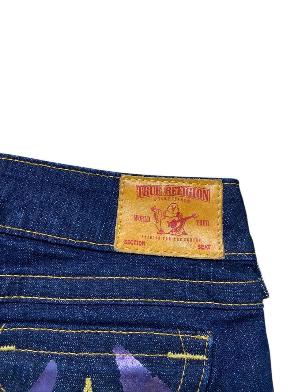 True Religion RARE‼️ Vintage True Religion Bootcut Flared Jeans Lgb Style Size US 28 / EU 44 - 3 Thumbnail