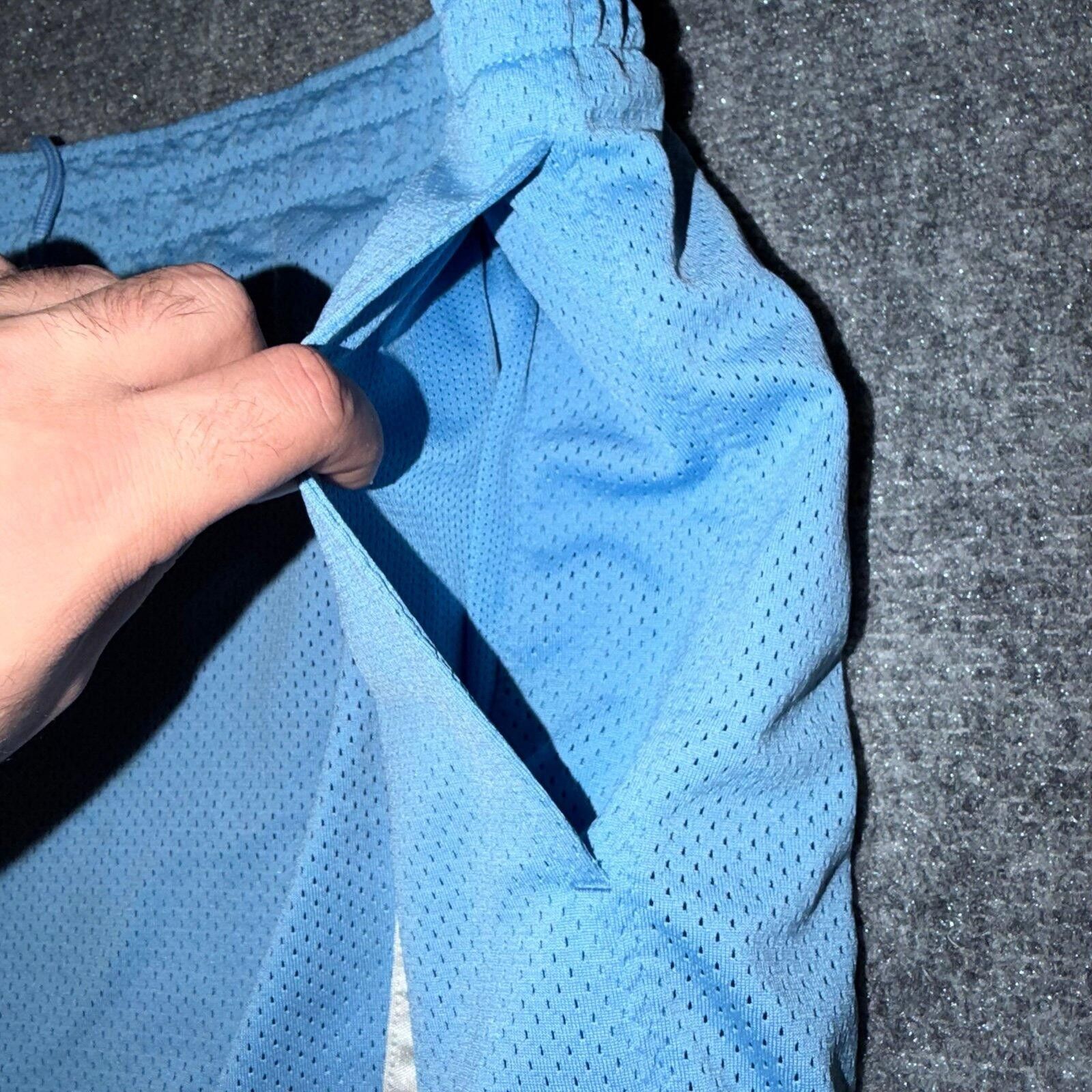 Jordan Brand Nike Air Jordan 23 Blue Baggy Mesh Dazzle Hoop Short Mens XL Size US 36 / EU 52 - 2 Thumbnail