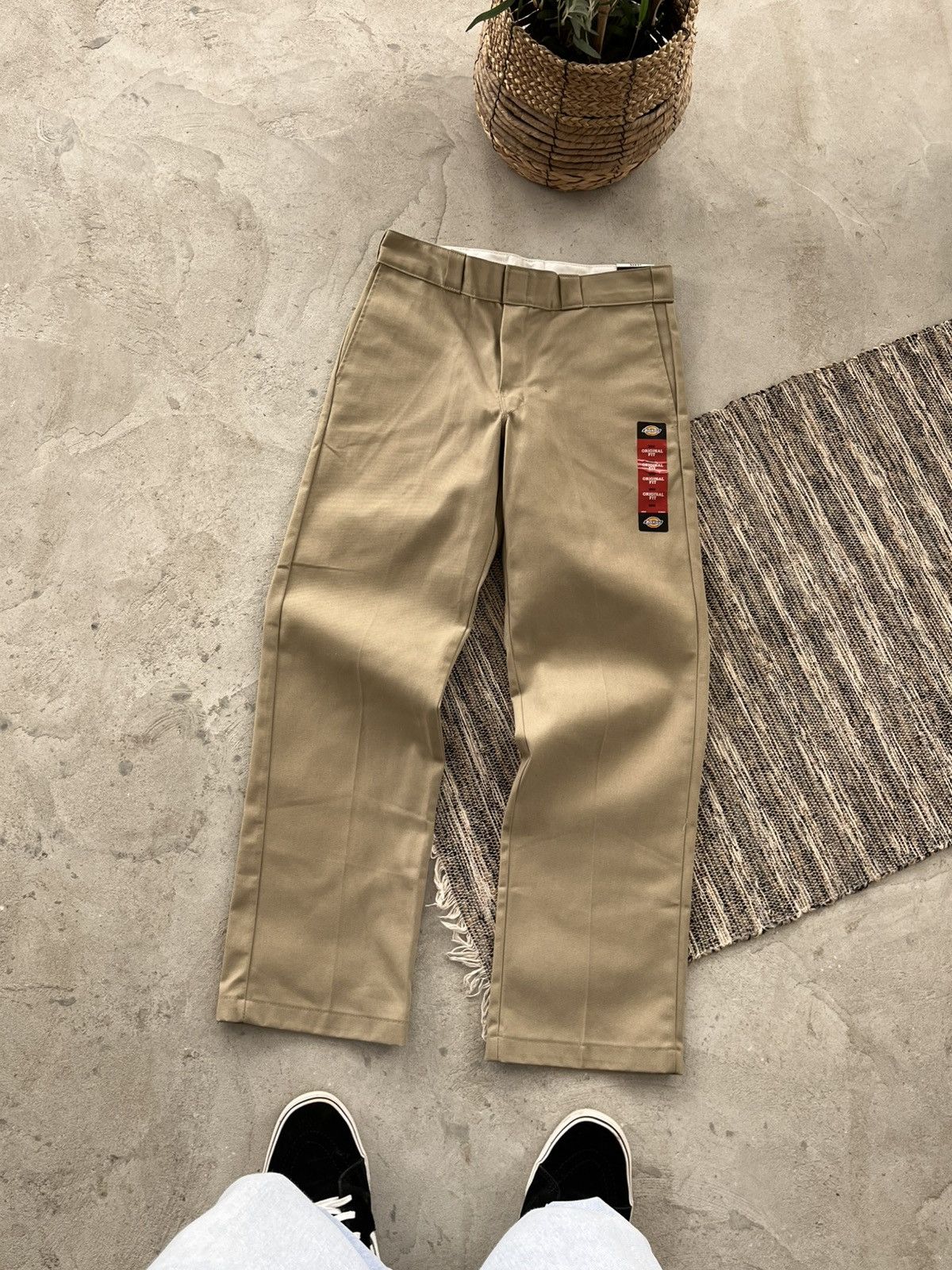 Dickies Vintage New Dickies 874 Beige Work Pants Y2K sk8 Size US 32 / EU 48 - 1 Thumbnail